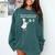 Reading 6-7 Silly Goose Read Books Bookish Bookworm Comfort Colors Sweatshirt Chalky Mint