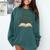 Reading Book Lover Club Librarian Just One More Chapter Comfort Colors Sweatshirt Chalky Mint