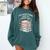 Reading Book Lover Humor For Readers And Bookworms Comfort Colors Sweatshirt Chalky Mint