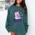 Reading Is My Favorite Sport Saying Quote Book Lovers Comfort Colors Sweatshirt Chalky Mint