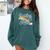 Reading Is The Key To Smart Book Lover Bookworm Reader Comfort Colors Sweatshirt Chalky Mint