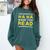 Reading Literacy Ha Ha Made You Read Book Lover Joke Comfort Colors Sweatshirt Chalky Mint