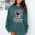 Reading Is Out Of This World Space Book Lover Comfort Colors Sweatshirt Chalky Mint
