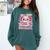 Readsalotl Axolotl Reading Book Bookworm Comfort Colors Sweatshirt Chalky Mint