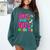 Retro 1980s 80's Baby 1990s 90's Made Me Nostalgia Vibes Premium Tri-Blend Comfort Colors Sweatshirt Chalky Mint