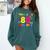 Retro 80's Costume 80s Nostalgia Party Comfort Colors Sweatshirt Chalky Mint