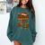 Retro 90s 80s Baby Christmas Holiday Nostalgia Comfort Colors Sweatshirt Chalky Mint