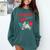 Retro Book Girl Summer For Women Beach Reading Comfort Colors Sweatshirt Chalky Mint Retro Book Girl Summer For Women Beach Reading Comfort Colors Sweatshirt Chalky Mint