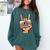 Retro Cassette Tape For 80s & 90s Nostalgia Comfort Colors Sweatshirt Chalky Mint