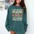 Retro A Day Without Reading Is Like Just Kidding Book Lover Comfort Colors Sweatshirt Chalky Mint