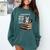 Retro I Just Want To Read Books And Pet Cats Cat For Men Women Kids Comfort Colors Sweatshirt Chalky Mint