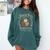 Retro North Pole Reading Club Hot Cocoa Book Lovers Xmas Comfort Colors Sweatshirt Chalky Mint Retro North Pole Reading Club Hot Cocoa Book Lovers Xmas Comfort Colors Sweatshirt Chalky Mint