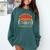 Retro Be Patient With Me I'm From The 1900s Comfort Colors Sweatshirt Chalky Mint
