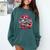 Retro Graphic Print With a Touch Of Nostalgia Comfort Colors Sweatshirt Chalky Mint Retro Graphic Print With a Touch Of Nostalgia Comfort Colors Sweatshirt Chalky Mint