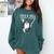 Rock & Roll Wizard Music Nostalgia Comfort Colors Sweatshirt Chalky Mint