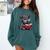 Scottish Terrier Reading a Book Dog Comfort Colors Sweatshirt Chalky Mint