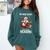 He Sees What You'Ve Been Reading Santa Book Lover Comfort Colors Sweatshirt Chalky Mint