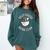 Silly Goose Book Club Reading Lover Comfort Colors Sweatshirt Chalky Mint
