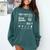 Smutty Book Addict Romance Book Lover Smut Addict Ingredient Comfort Colors Sweatshirt Chalky Mint