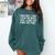 Sometimes I Think I Read Too Much Book Reader Quote Comfort Colors Sweatshirt Chalky Mint