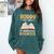 Sorry I Can't Make It I'm Completely Booked Book Reading Comfort Colors Sweatshirt Chalky Mint