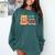 Stay Home Read Books Pet My Cat Regret Nothing Cats Book Comfort Colors Sweatshirt Chalky Mint