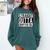 Straight Outta Chapter 39 Cute Book Lover Reader Comfort Colors Sweatshirt Chalky Mint