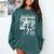 Support Your Local Bookstore Reading Book Lover Comfort Colors Sweatshirt Chalky Mint