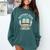 Support Your Local Library Book Lovers Comfort Colors Sweatshirt Chalky Mint