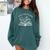 Support Your Local Library Book Reading Books Comfort Colors Sweatshirt Chalky Mint