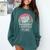 I Survived AP Lang Retro Book Graphic Comfort Colors Sweatshirt Chalky Mint