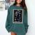 Tarot Cards Guide Book Esoteric Mysticism Clothing The High Priestess -Adults Small Classic Fit Short Sleeve Comfort Colors Sweatshirt Chalky Mint