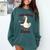 Teacher Silly Goose Reading Book Teaching Tiny Human Tamer Comfort Colors Sweatshirt Chalky Mint