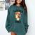 Teacher Snail With Glasses On Books Cute Pre-K Kindergarten Comfort Colors Sweatshirt Chalky Mint