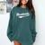 Throwback Northside T-Ball Youth Baseball Retro Nostalgia Premium Comfort Colors Sweatshirt Chalky Mint