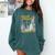 Tired Moms Book Club Reading Books Lovers Mom For Mothers Comfort Colors Sweatshirt Chalky Mint