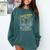 Tired Moms Club Bookish Book Lover Homebody Fall Book Club Comfort Colors Sweatshirt Chalky Mint
