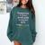 Tomorrow Is Fresh Anne Of Green Gables Book Quote Shirt Premium Tri-Blend Comfort Colors Sweatshirt Chalky Mint