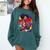 History Woman Reading Book Geometric Girl Educated Comfort Colors Sweatshirt Chalky Mint
