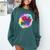 Totally 80's Tie Dye Retro Vibes 1980s Style Nostalgia Comfort Colors Sweatshirt Chalky Mint Totally 80's Tie Dye Retro Vibes 1980s Style Nostalgia Comfort Colors Sweatshirt Chalky Mint