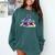 Turtle Wearing Sunglasses Reading A Book On The Beach Summer Comfort Colors Sweatshirt Chalky Mint Turtle Wearing Sunglasses Reading A Book On The Beach Summer Comfort Colors Sweatshirt Chalky Mint