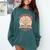 Unearth a Story 2026 Summer Reading Program Flowers Book Premium Tri-Blend Comfort Colors Sweatshirt Chalky Mint Unearth a Story 2026 Summer Reading Program Flowers Book Premium Tri-Blend Comfort Colors Sweatshirt Chalky Mint