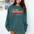 Video Cassette Tape VHS 80s 90s Nostalgia Costume Comfort Colors Sweatshirt Chalky Mint