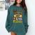 Wild About Reading Reading Books And Bookworm Library Day Comfort Colors Sweatshirt Chalky Mint