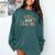 Wild About Reading Books Reader Lover Librarian Bookworm Comfort Colors Sweatshirt Chalky Mint