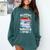 Winter Reading Book Bookworm Winter Comfort Colors Sweatshirt Chalky Mint