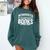 Women's Introverted But Willing To Discuss Books Comfort Colors Sweatshirt Chalky Mint Women's Introverted But Willing To Discuss Books Comfort Colors Sweatshirt Chalky Mint