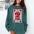 Yes Sir The Good-Girl The Good-Girl Tarot Card Smut Book Comfort Colors Sweatshirt Chalky Mint
