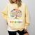 100 Days In The Books Reading Teachers Librarians School Comfort Colors Sweatshirt Blue Spruce