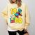 1980 Retro Raised In The 80s Old School Nostalgia Vibes Comfort Colors Sweatshirt Blue Spruce